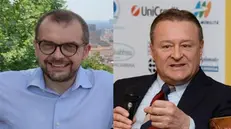 Fabio Rolfi (Lega) ed Enrico Mattinzoli (FdI): possibili candidati del centrodestra a Loggia 2023 - © www.giornaledibrescia.it