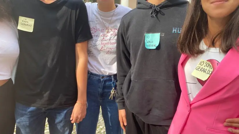 Le immagini della protesta al liceo classico Arnaldo