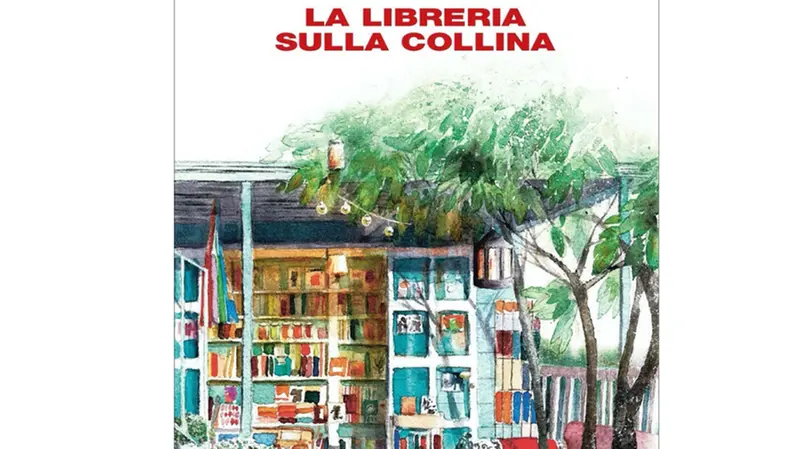 La copertina de La libreria sulla collina