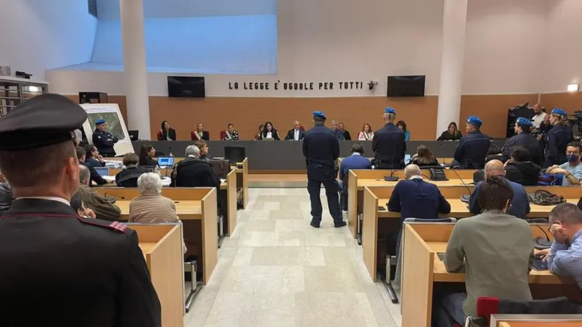 La Corte d'Assise per il processo dell'omicidio Ziliani