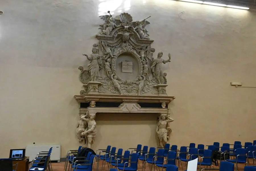 I lavori a Palazzo Martinengo