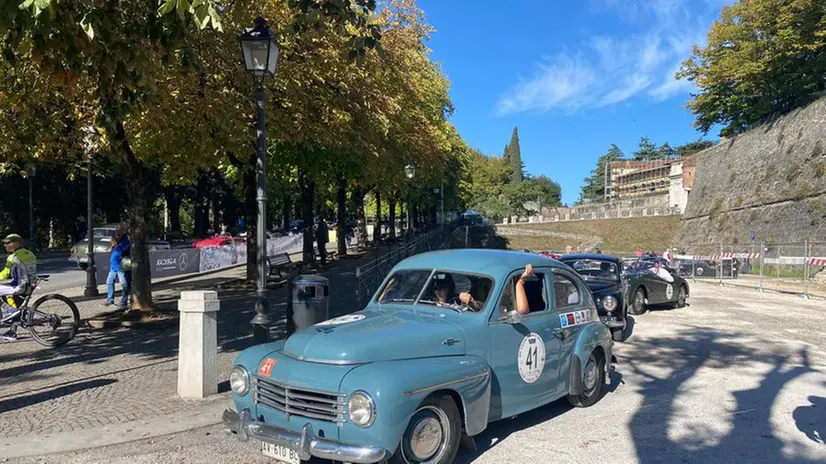 La passerella della Coppa Mazzotti in Castello