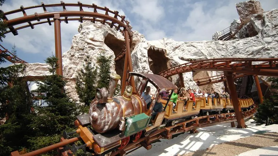 Mammut, un'attrazione del parco divertimenti Gardaland