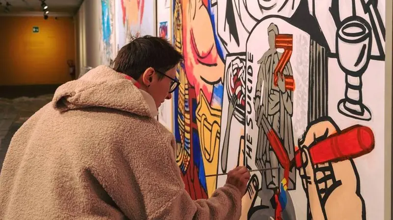 L'artista Victoria Lomasko al Museo Santa Giulia