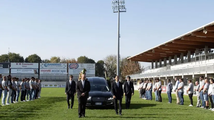 La visita al campo e il funerale di Alfredo Gavazzi