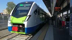 Uno dei treni Colleoni entrati in servizio il 12 settembre sulla linea Brescia-Parma e ora fermi - © www.giornaledibrescia.it