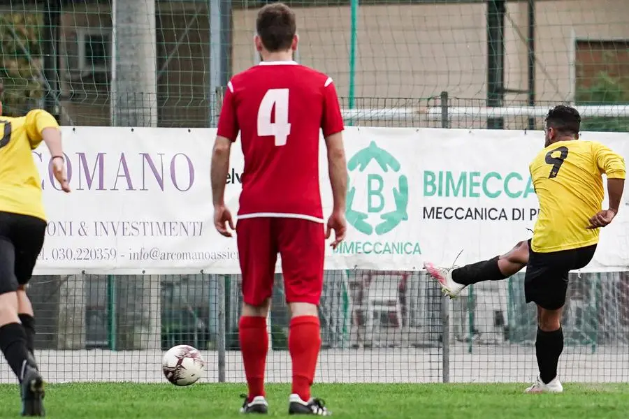 Calcio dilettanti, Seconda categoria: Bassa Bresciana - Polisportiva Pozzolengo 4-2