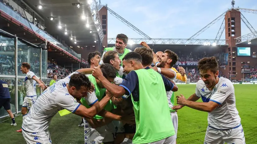 Le immagini di Genoa-Brescia