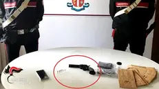 Montichiari, la pistola con cui ha sparato il minorenne - © www.giornaledibrescia.it