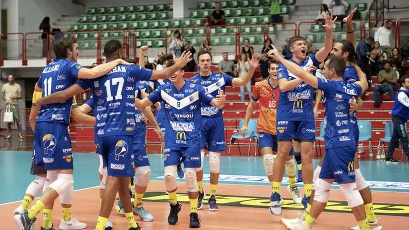 La Consoli McDonald's Brescia batte Cuneo 3-1
