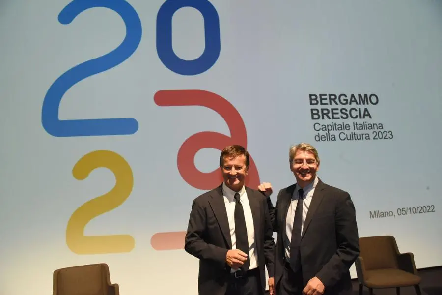 La presentazione di Bergamo Brescia Capitale della Cultura
