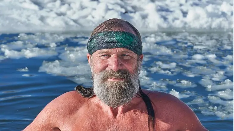 Wim Hof, soprannominato Iceman - Foto tratta dal profilo Instagram icemam_hof