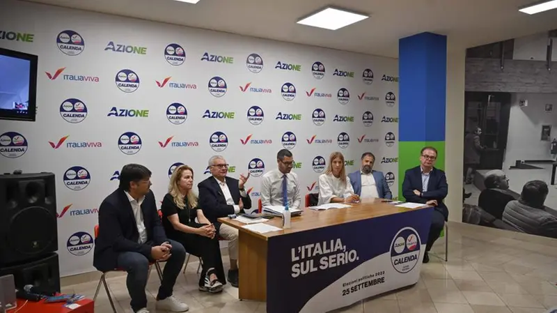 La presentazione dei candidati di Azione-Italia Viva