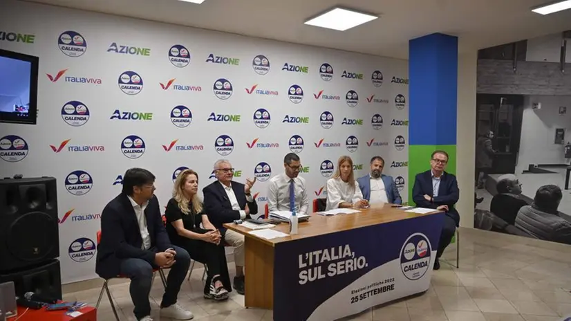 La presentazione dei candidati di Azione-Italia Viva