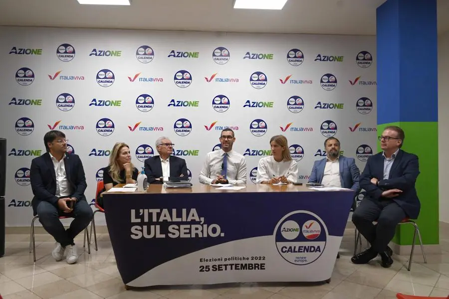 La presentazione dei candidati di Azione-Italia Viva