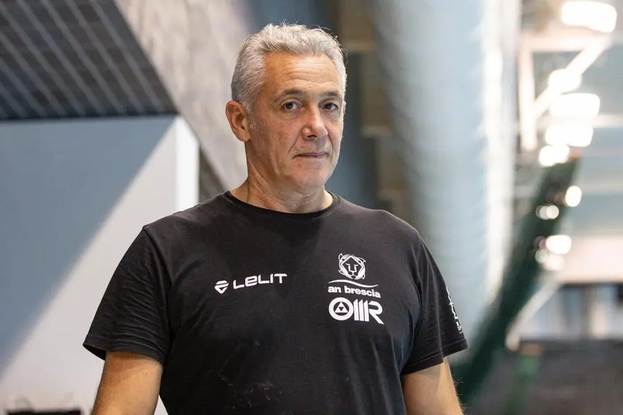 Il primo allenamento della stagione dell'An Brescia