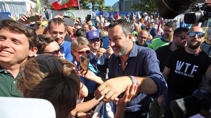 Le immagini del raduno di Pontida e della delegazione bresciana