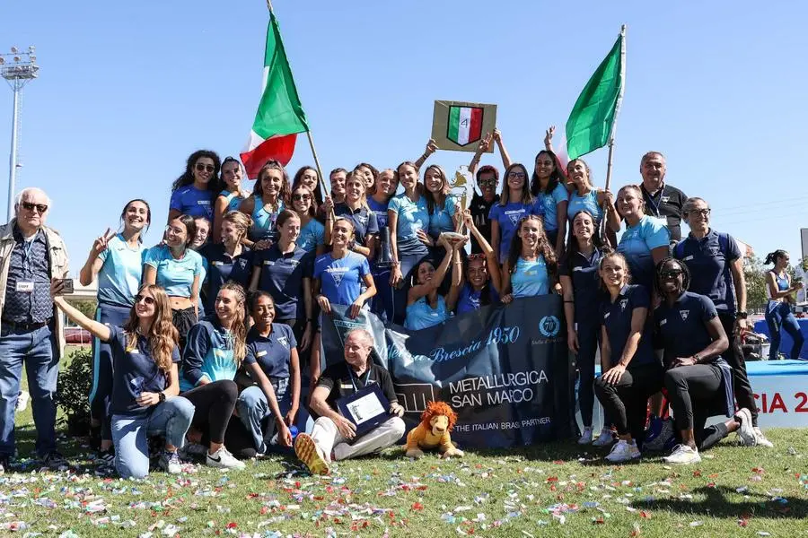 Le immagine dell'Atletica Brescia campione d'Italia