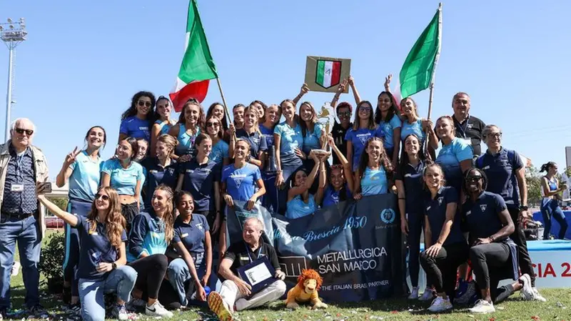 Le immagine dell'Atletica Brescia campione d'Italia