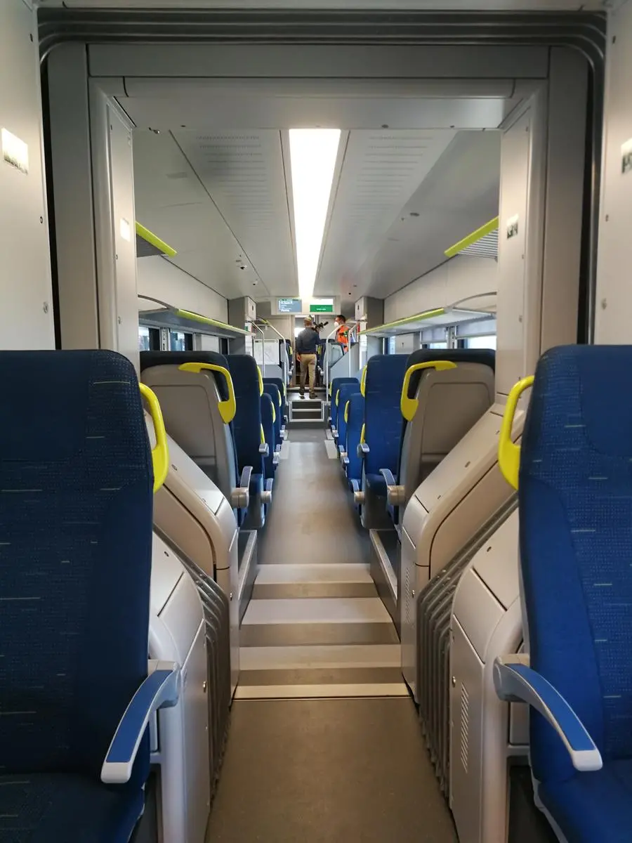 Il nuovo treno Colleoni della linea Brescia-Parma