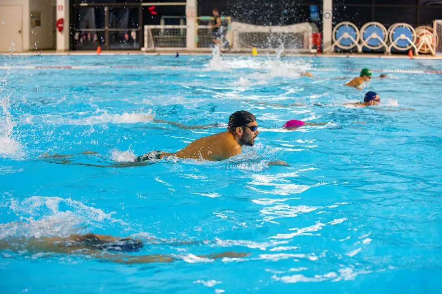 Il primo allenamento della stagione dell'An Brescia