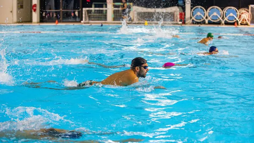 Il primo allenamento della stagione dell'An Brescia