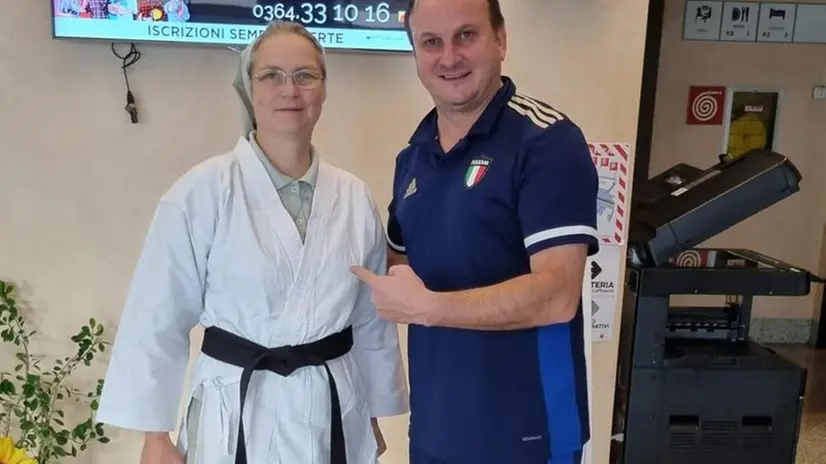 Suor Roberta Richini è anche laureata in Scienze motorie