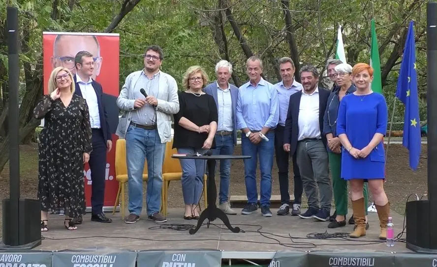 L'incontro con Andrea Orlando a parco Gallo