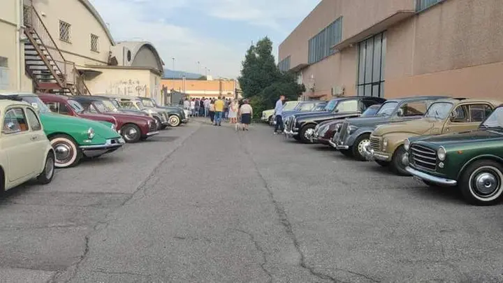 Le auto storiche alla selezione per il film su Enzo Ferrari