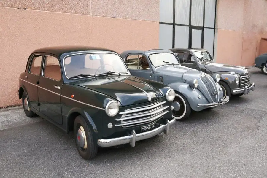 Le auto storiche alla selezione per il film su Enzo Ferrari