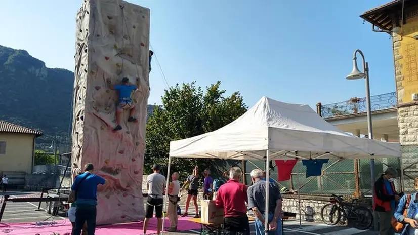 Ci si potrà cimentare con una parete di roccia - © www.giornaledibrescia.it