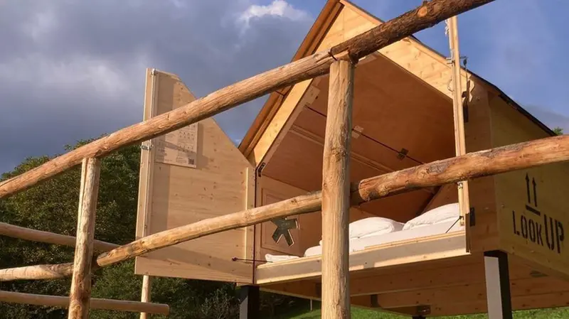 Nella StarsBox c’è spazio giusto per un letto matrimoniale - © www.giornaledibrescia.it