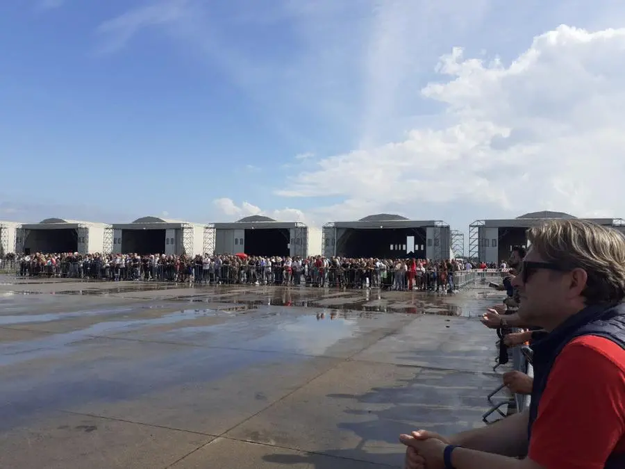 Cinquemila persone per il 40esimo dei Tornado all'aeroporto di Ghedi