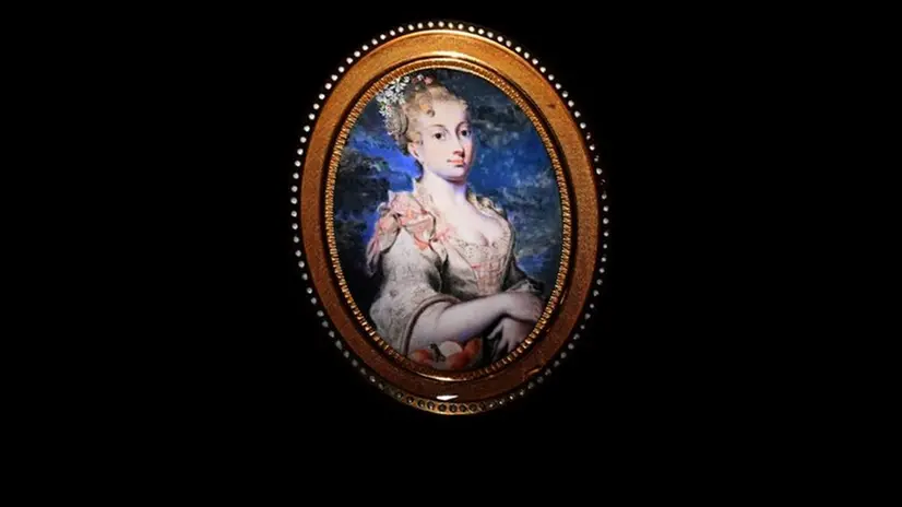 Un'opera di Rosalba Carriera esposta nella mostra temporanea - Foto New Reporter Favretto © www.giornaledibrescia.it