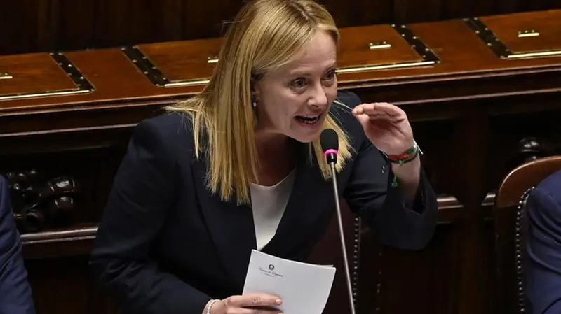 Il discorso di Meloni ha convinto tutta la maggioranza - Foto Ansa/Riccardo Antimiani