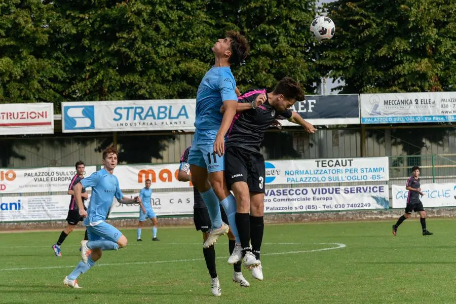 Calcio dilettanti, Promozione: Pro Palazzolo-La Sportiva Ome 0-1