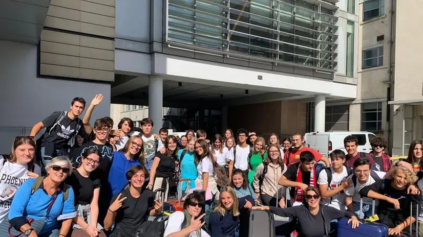 I ragazzi del liceo Copernico di Brescia