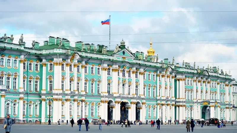 Il Museo Ermitage di San Pietroburgo in Russia