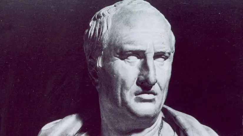 Un busto di Marco Tullio Cicerone - © www.giornaledibrescia.it