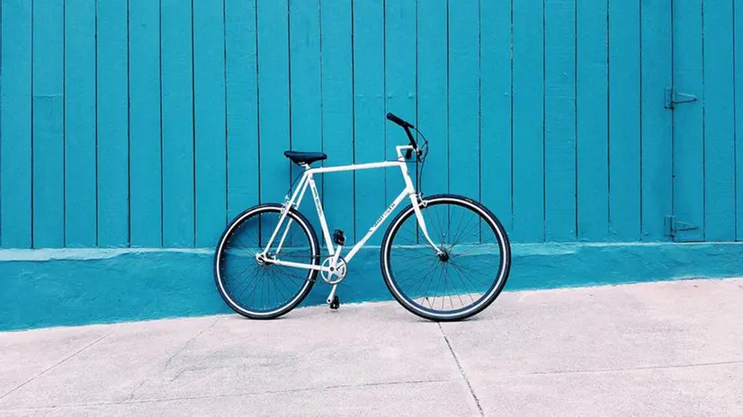 Una bicicletta