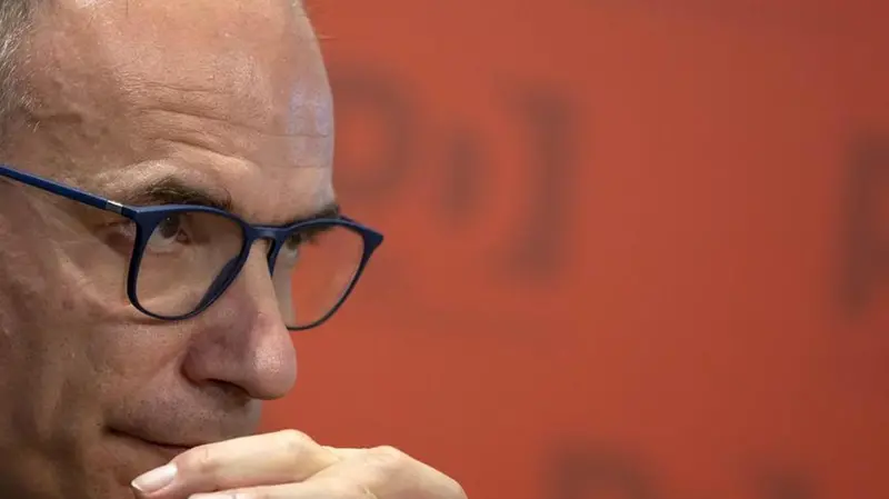 Enrico Letta, segretario del Pd - Foto Ansa/Massimo Percossi © www.giornaledibrescia.it