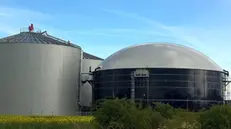 Un impianto per il biogas - Foto Ansa © www.giornaledibrescia.it