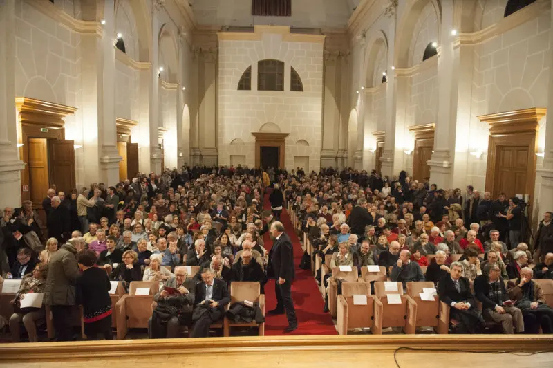 L'auditorium di San Barnaba in una passata occasione dei Pomeriggi -  © www.giornaledibrescia.it