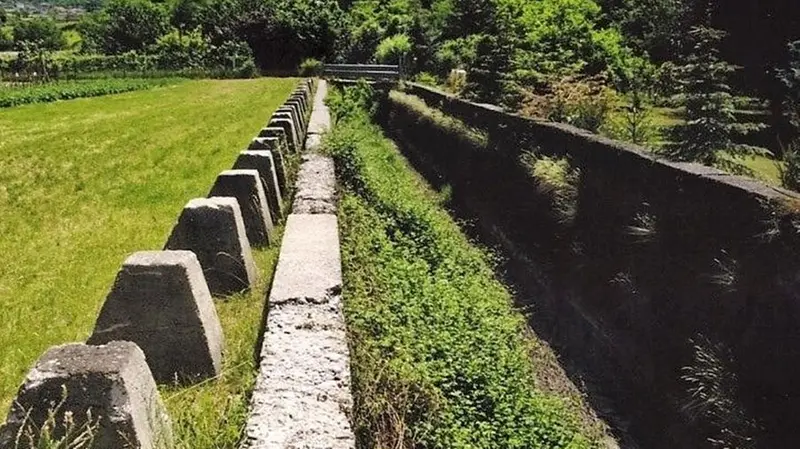 Muraglione anticarro di Gianico - Fondo di Fai (Fondo Ambiente Italiano)