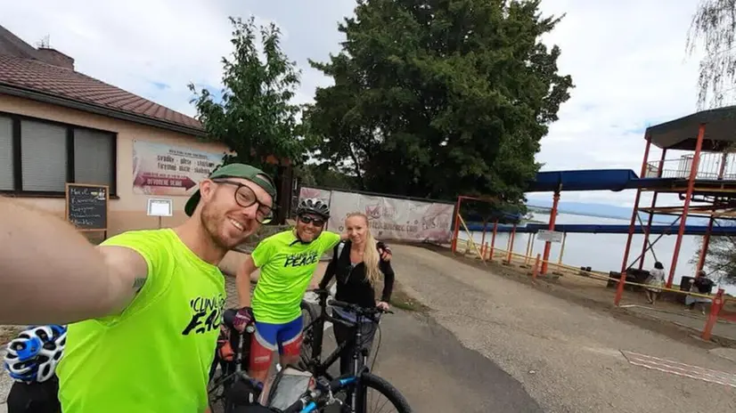 Le immagini della penultima tappa di Cycling for Peace