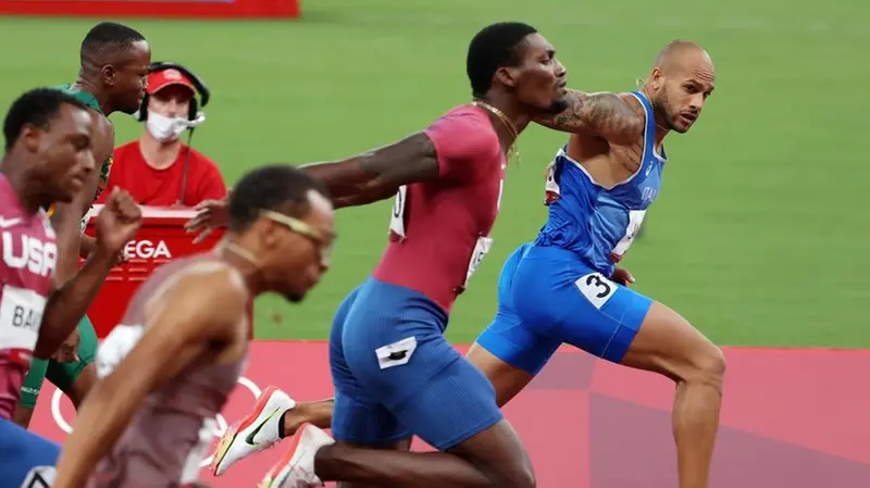 Nella finale olimpica Jacobs batte in 9’’80 l’americano Kerley ed il canadese De Grasse