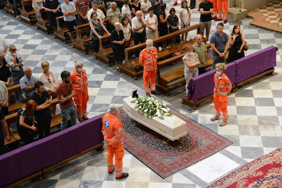 I funerali di Ilaria Magli