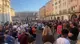 La manifestazione antirazzista in piazza Paolo VI