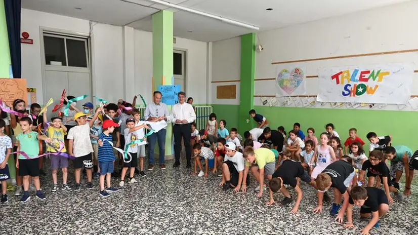 Il Cre nella primaria Melzi di via Scuole in città