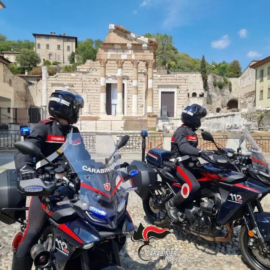 I controlli dei carabinieri nel Bresciano